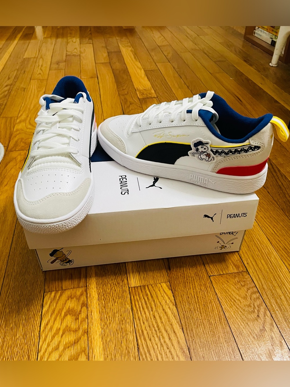 Limited edition Puma Peanuts Ralph Sampson Sneakers *never worn*